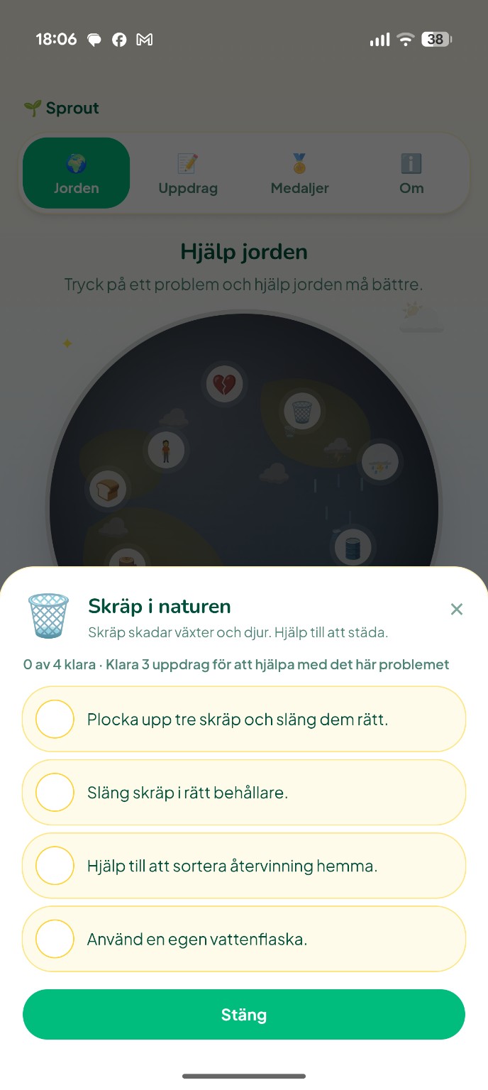 Sprout Kids – Hjälp jorden